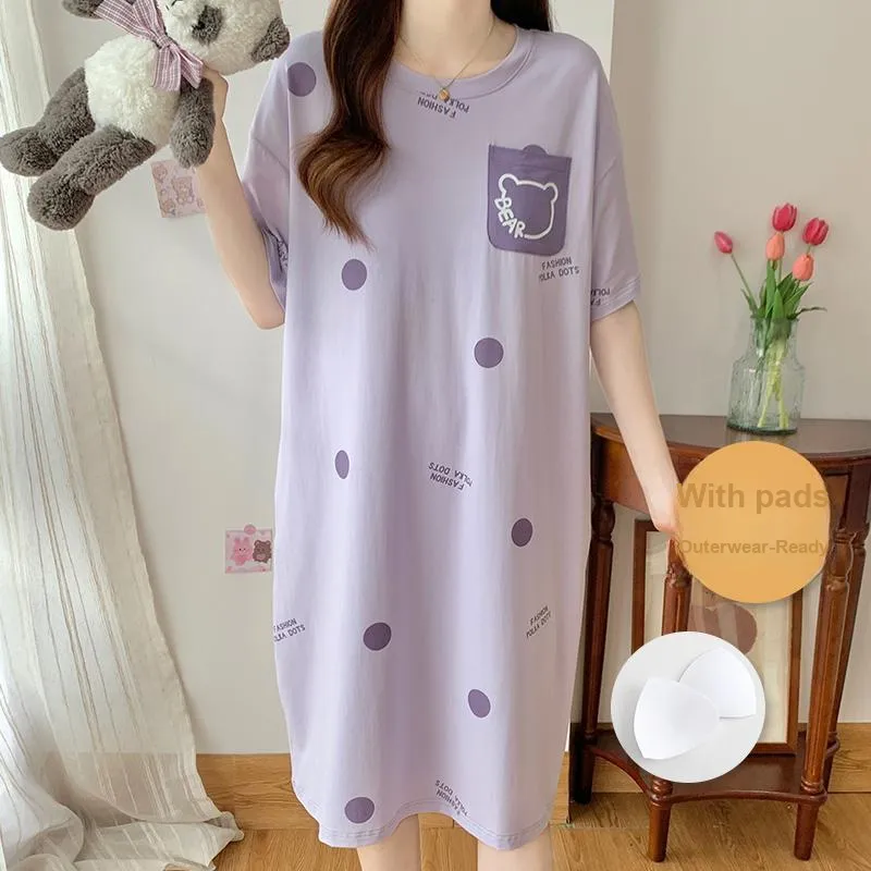 GOSO Nightgown Women's Light Lavender-2