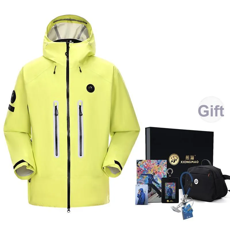 Panda China Panda Series Water-Resistant Windproof Wear-Resistant Super-Light Windbreaker Jacket Unisex-14