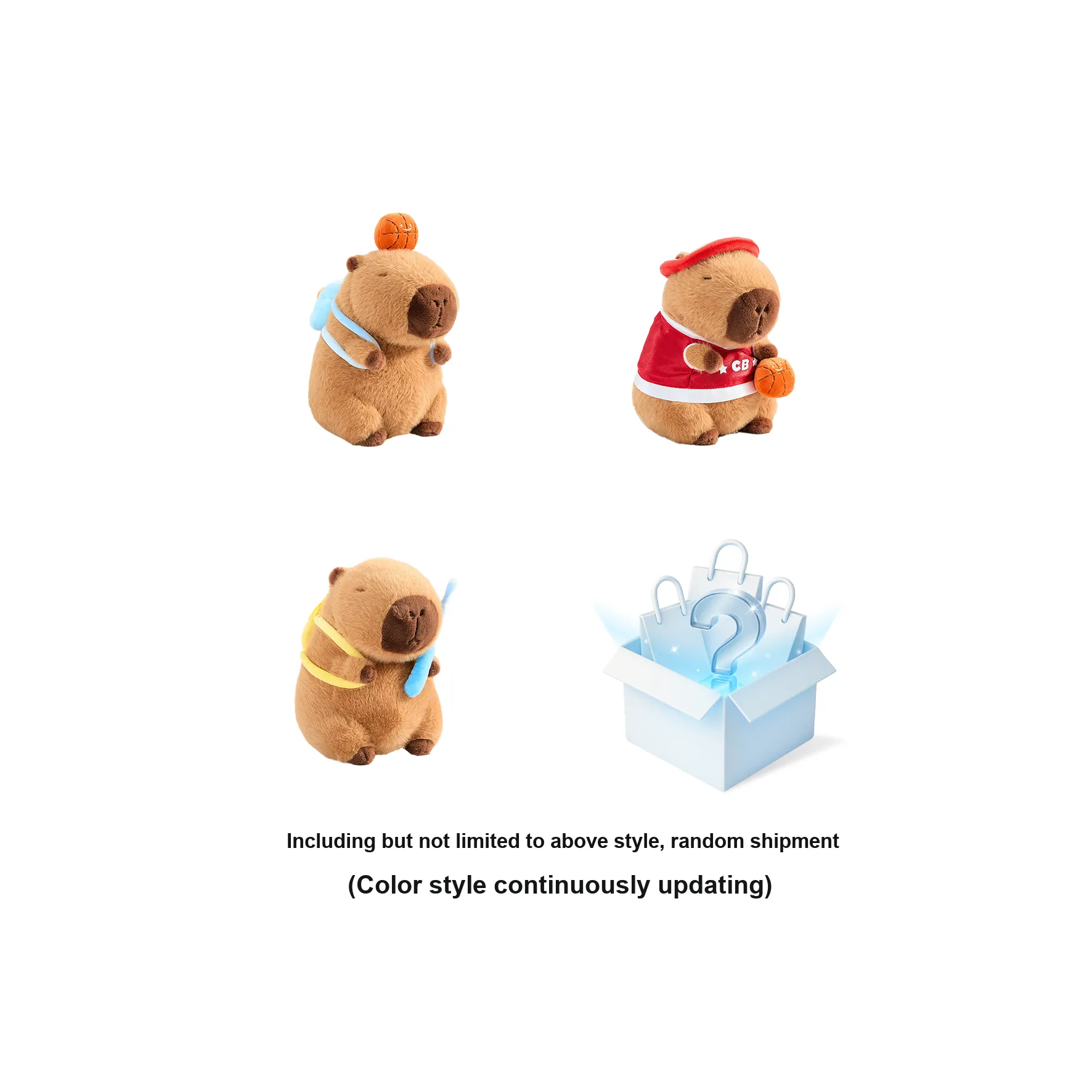 The Green Party Crazy Mystery Коробка Мягкие игрушки Счастливая сумка