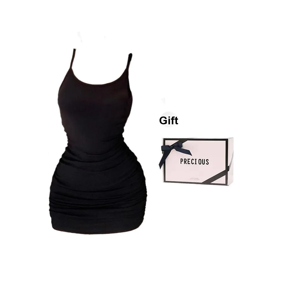 METE WHALE MT Ночная сорочка Женская Набор в подарочной коробке Черный