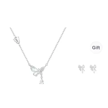ZOKS S999 Fine Silver Necklaces Women's