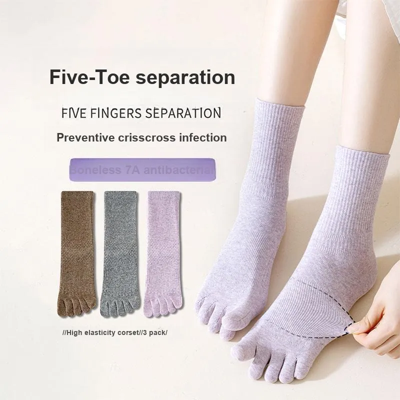 MIZU Mid Calf Socks Women's 3 Pack-7
