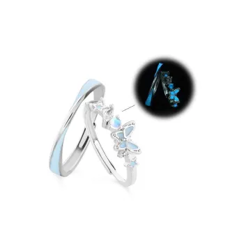 Jinghua Record Alloy Rings Unisex