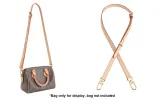 Vegetable Tanned Leather 2 Sections 1.5cm-Width ([Adjustable])