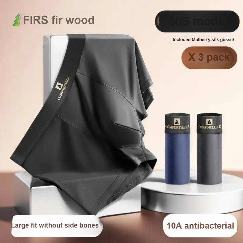 FIRS Underwear Gift Box Men's 3 Pack Gift Box Set-13