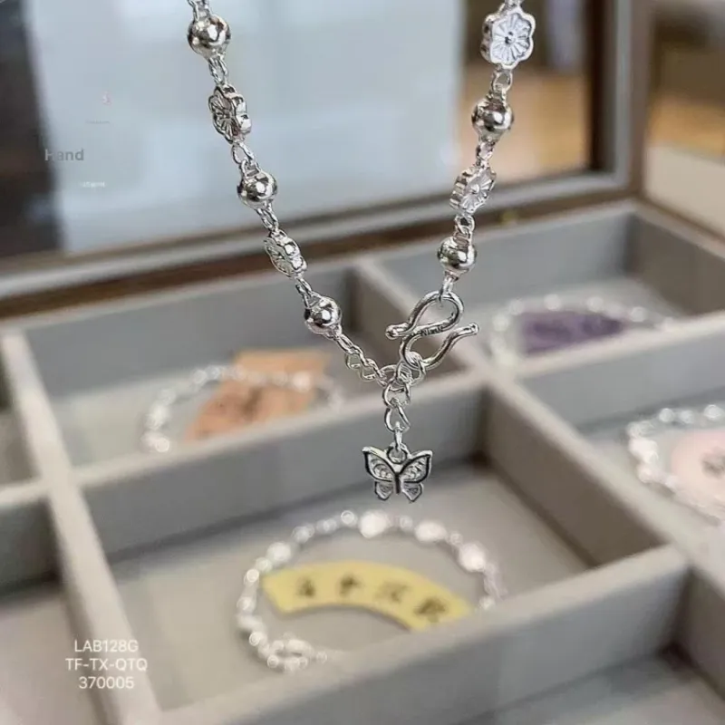 Silver Arashi Sterling Silver Bracelet 999 Fine Silver Women's-3