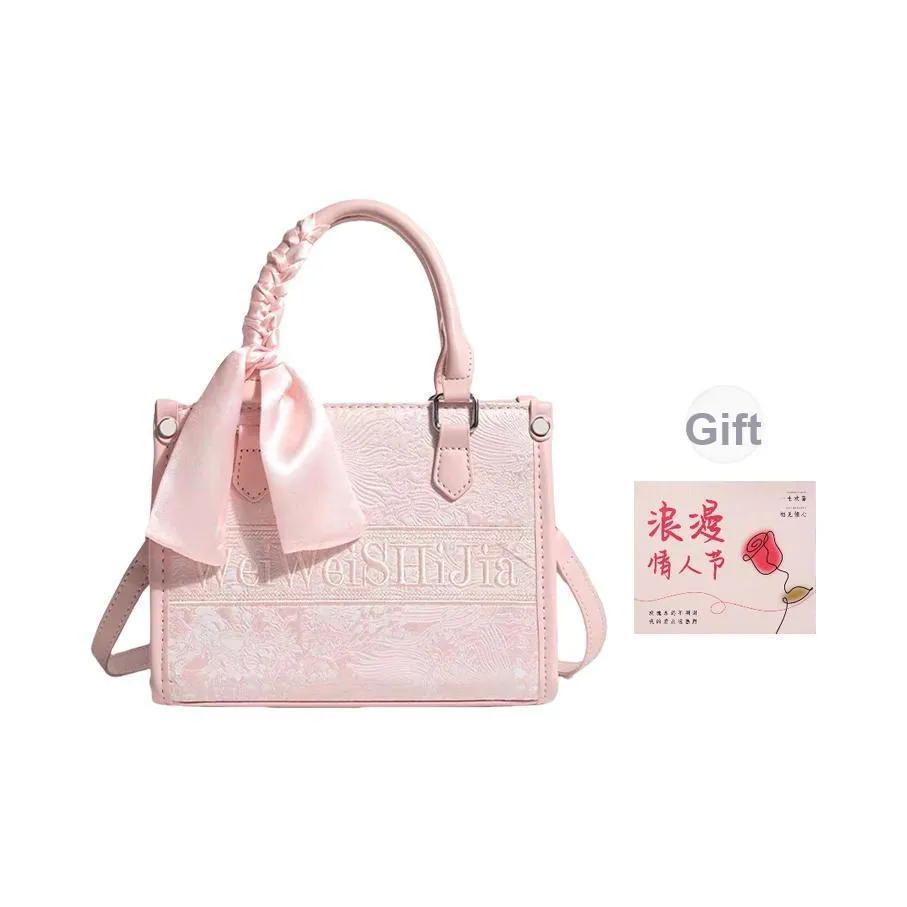 Duoluplo Doron Paul PU Women's Crossbody Handbag Regular Women's Gray/Pink