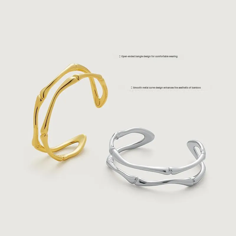 Amber Lollipop Luminous Bamboo Collection Alloy Bangles Unisex-1