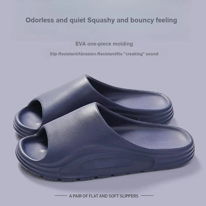 Foot Recreation Summer Home Indoor Bathroom Bathing Slip Resistant Quiet Slippers, Home Slippers, Unisex-26