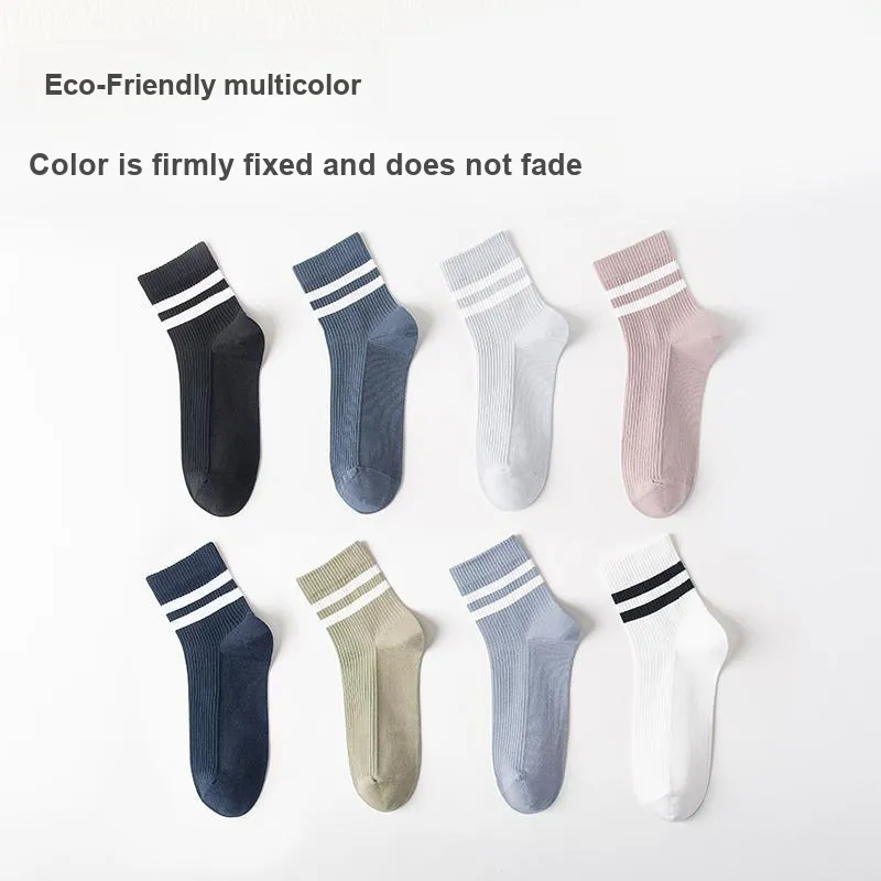 MIIOW Men's Crew Socks Men's 5 Pack-11