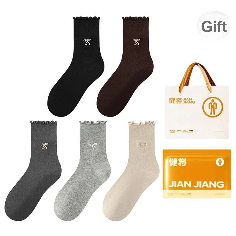 Master Mid Calf Socks Women's Box 5 Pack-5
