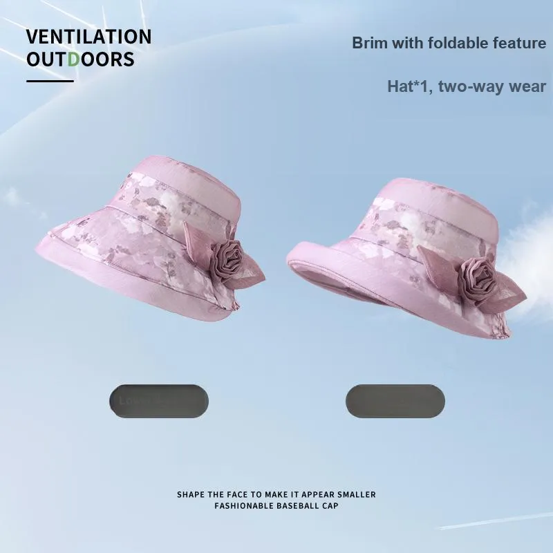 NANJIREN Lightweight Sun Protection Hats Women's-4