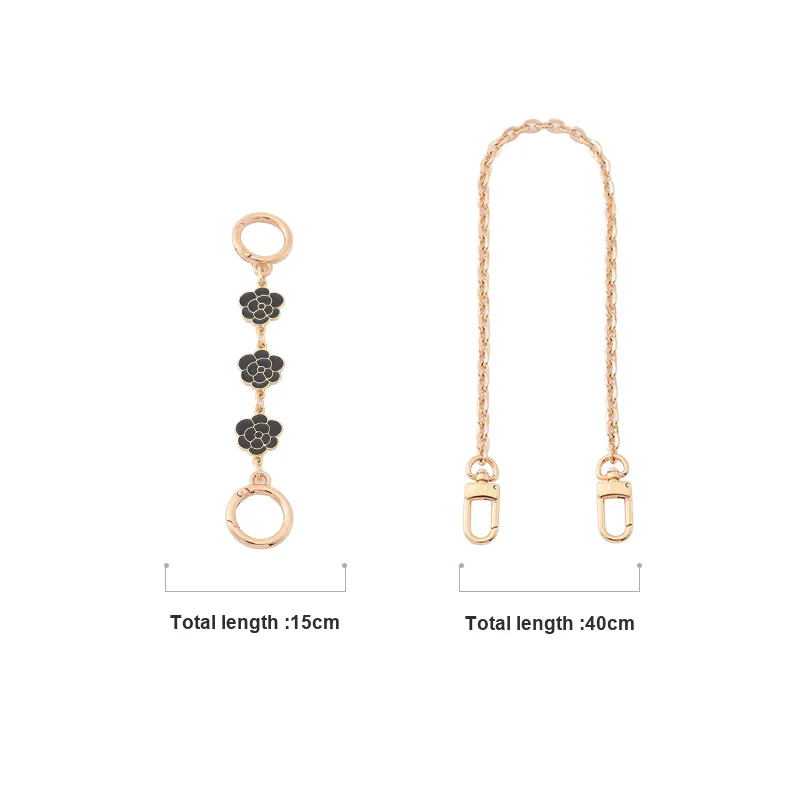 Gloya Alloy Decorative Chain Bag Accessory Women's Gold Tone-37