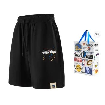 NBA Golden State Warriors SU25 Casual Shorts Unisex Black