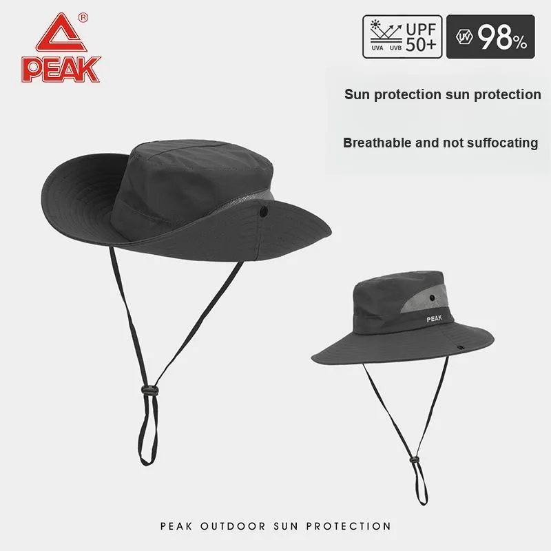 PEAK Polyester Bucket Hats Unisex-2