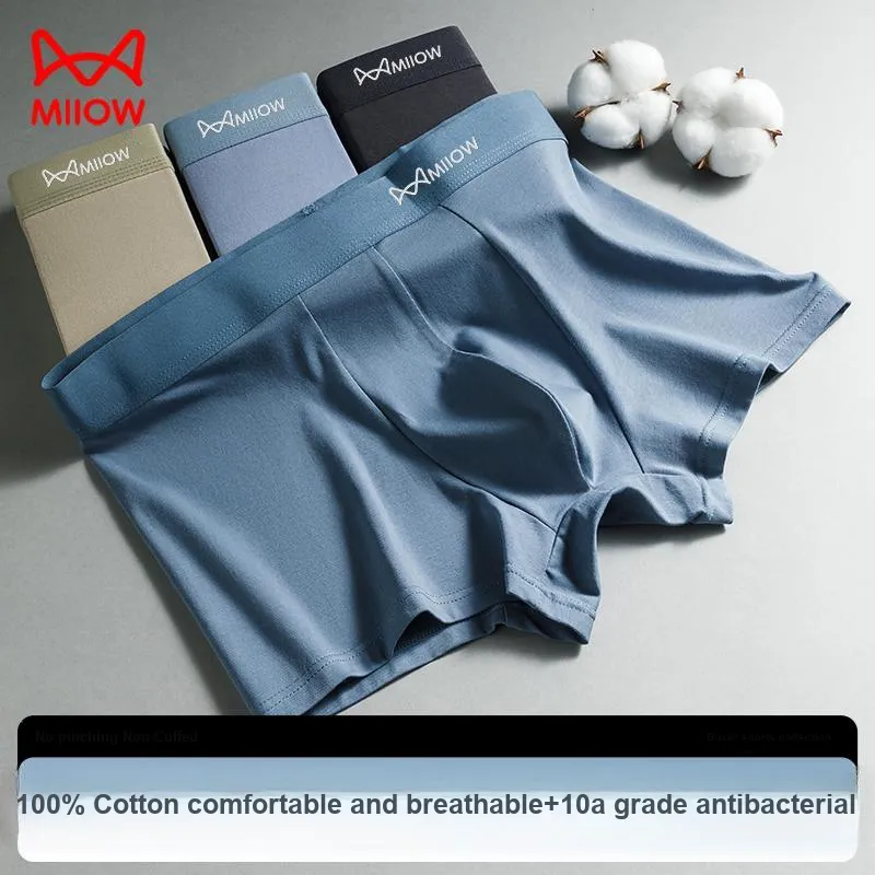 MIIOW Trend Party Series Underpants Men's Shopping Bag 3 Pack-2
