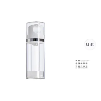 NILIYA Vacuum Dosing Bottle Push Button Large Capacity Empty Bottle Travel Is Portable