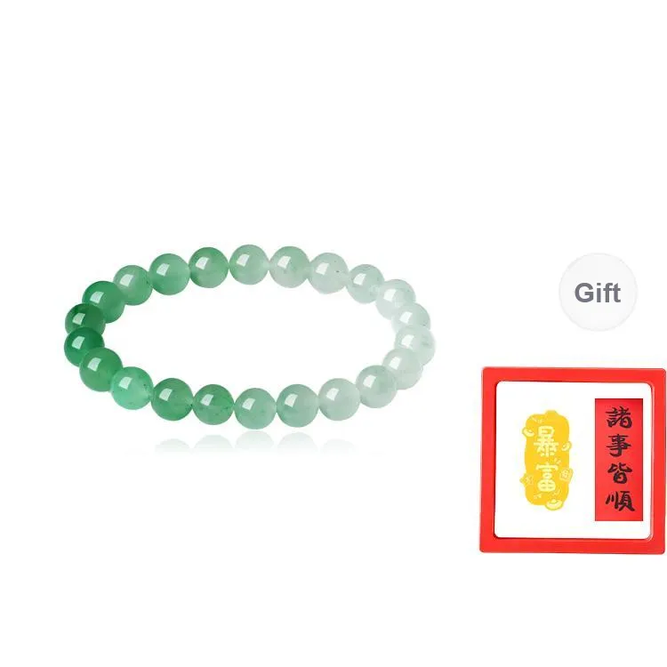 Zheng Tai Fook African Emerald Bracelets Women's-0
