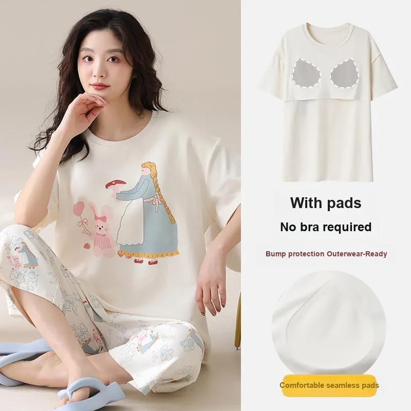 Lan Miao Pajama Set Women's Image Color-1