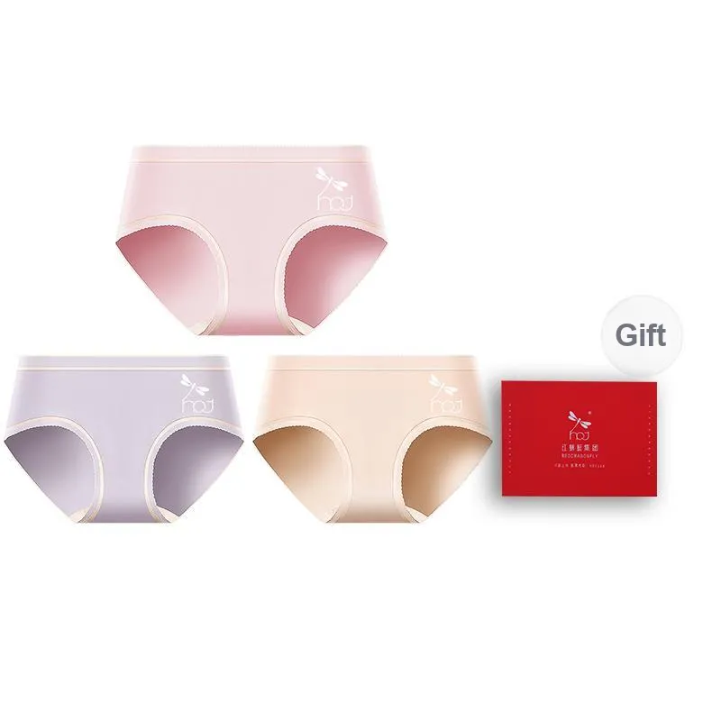 RED DRAGONFLY Cotton Panties Women's Box 3 Pack-9