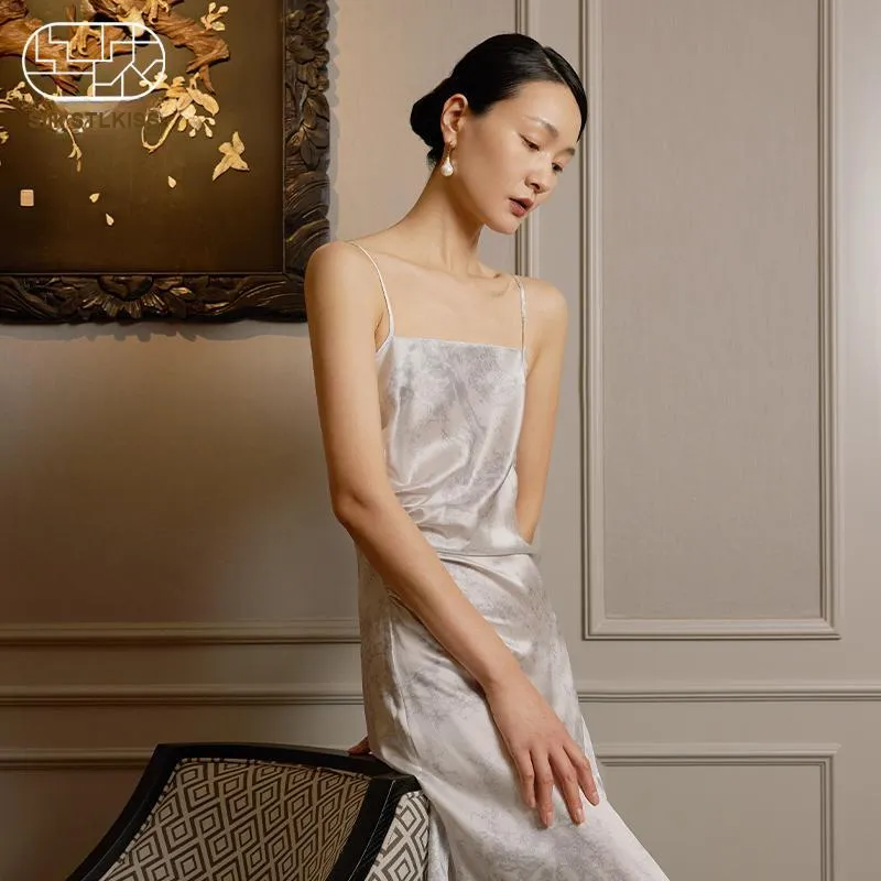 SILKISS Camisole Silk Nightgown Unink·Flowing Charm Women's-1