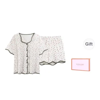 ANVINAL Pajama Gift Boxes Women's Green