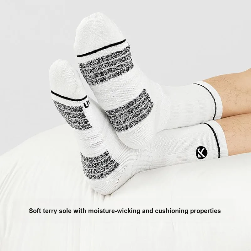 B&C.Room Basketball Socks Men's 2 Pack-3