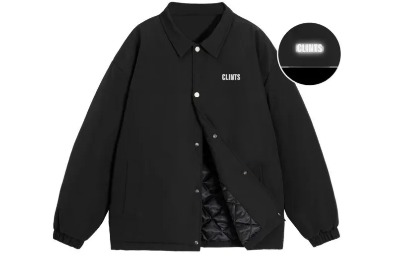 CLINTS Jacket Unisex Navy Blue/Black-2