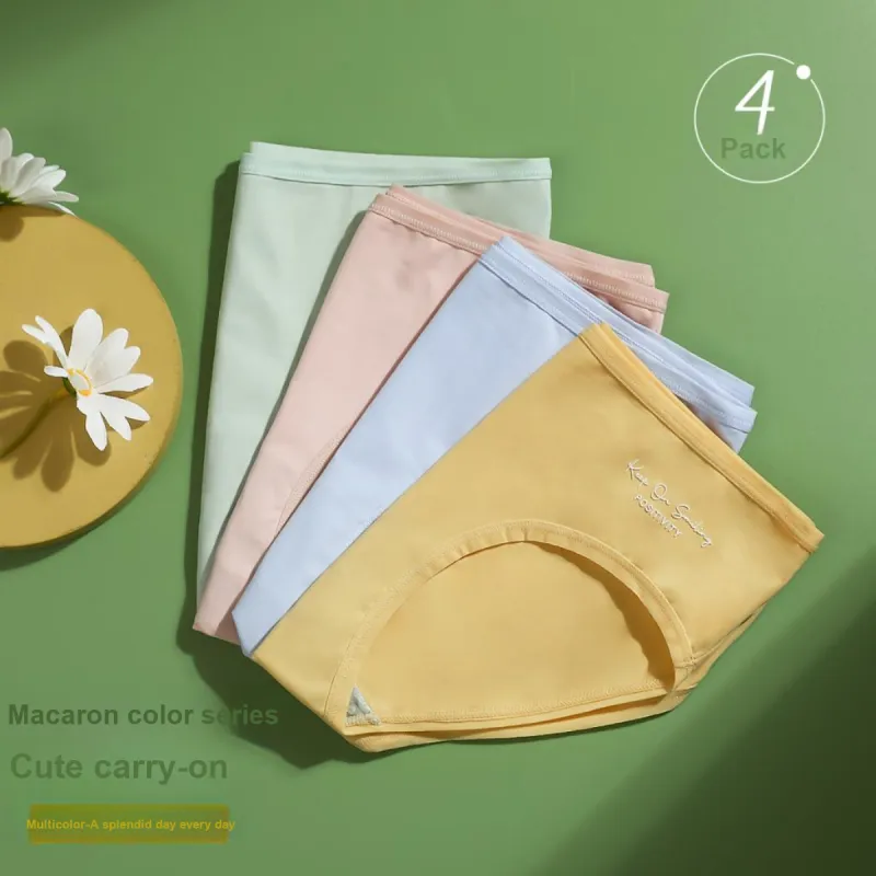 Red Bean Underpants Women's 4 Pack-9