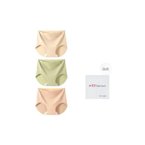 GRACEWELL Трусики-бикини Женские Сумка для покупок 3 шт