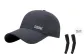 Gray Hats & Caps+Black Cooling Arm Sleeves