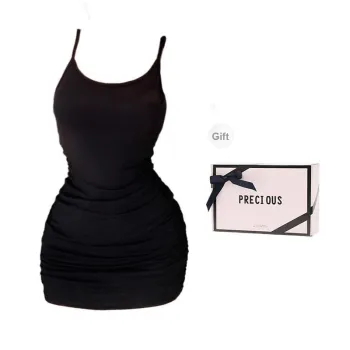 METE WHALE MT Nightgown Women's Gift Box Set Black