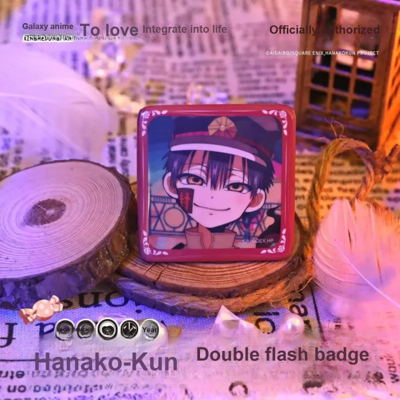 Xhdm Toilet Bound Hanako Kun, Laser Badge IP Merch-1