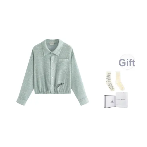 Charlie Luciano Синяя коробка + Носки Женские Рубашки