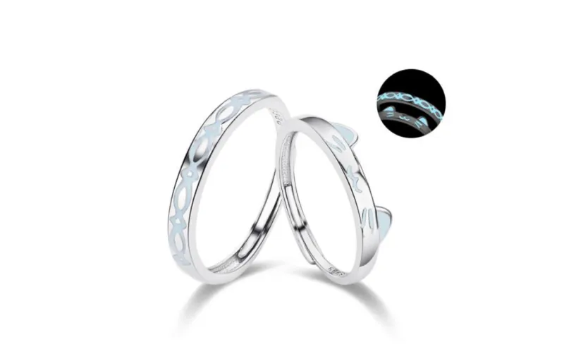 WANLIACC S999 Fine Silver Rings Unisex-2