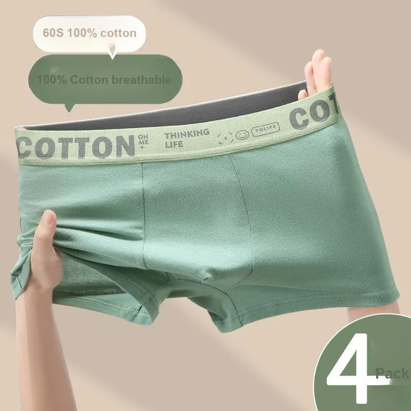 Cotton Gene Underpants Men's 4 Pack-5