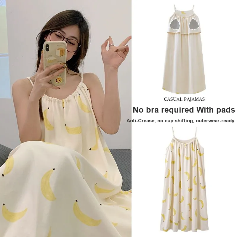 XISHE Women's Nightgowns-4