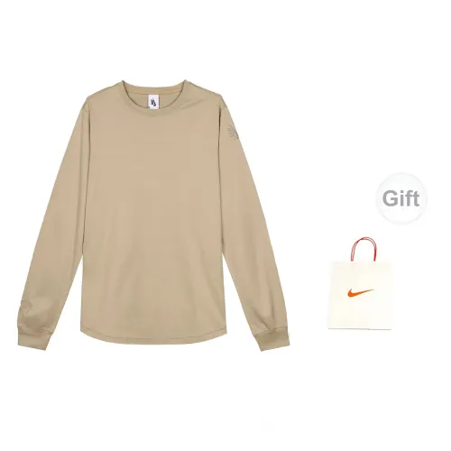 John Elliott X Nike T-Shirts Men Khaki+Gift Bag