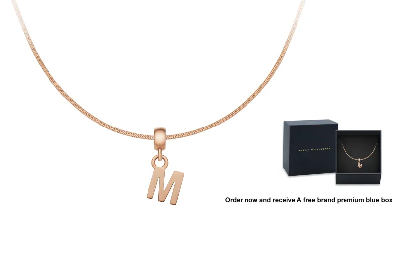 Daniel Wellington CHARMS Whisper Alloy Necklaces Unisex-24