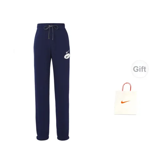 Nike Casual Pants Men Dark Blue Pants+Gift Bag