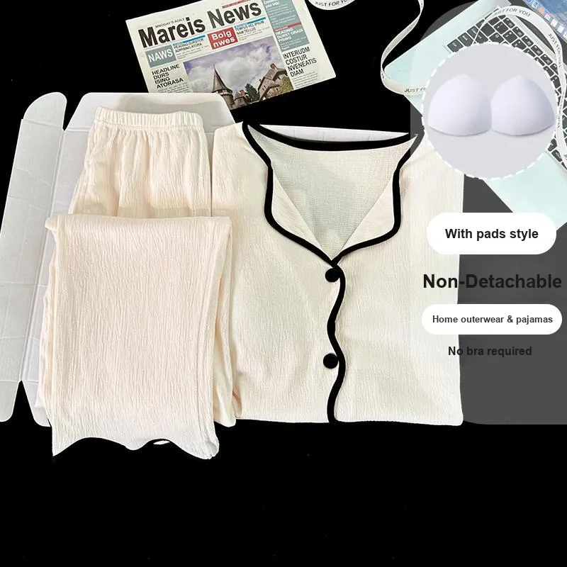 Sleeping Beauty Pajama Set Women's White-2