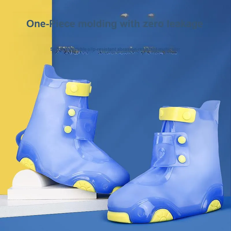 ENGMARSS Waterproof And Wear-resistant Rain Boots Unisex White-7