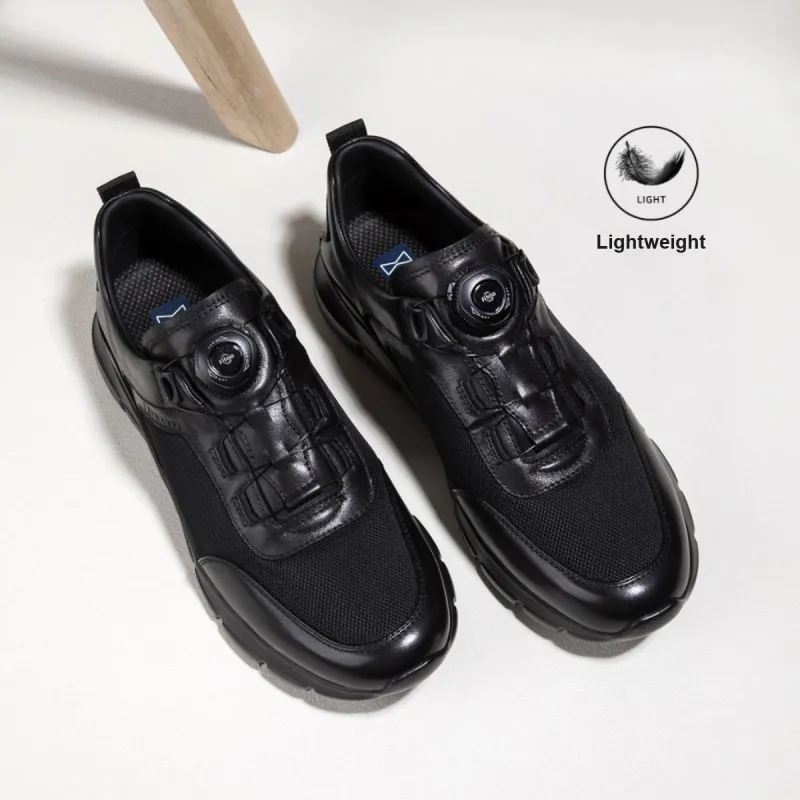 J.BENATO Breathable And Lightweight Low Top Casual Shoes Men's-5