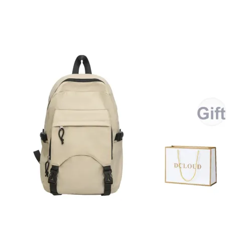 DCLOUD ПУ (полиуретан) Рюкзак Маленький Унисекс Оранжевый Экрю Черный Серый Гороховый Зеленый