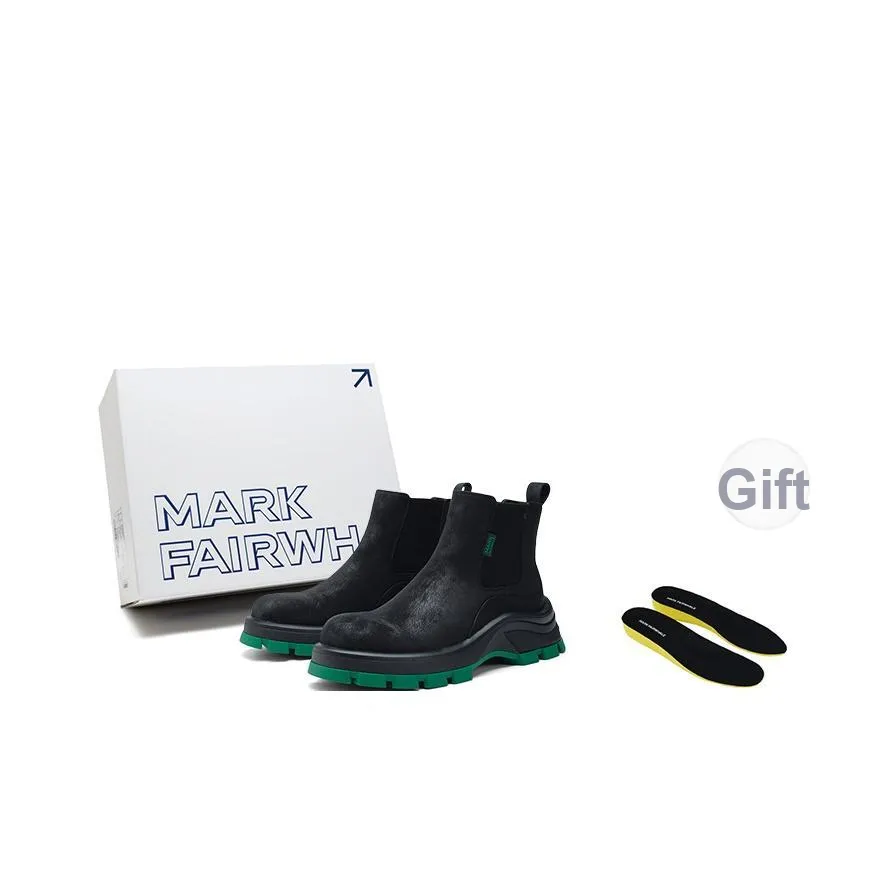 FAIRWHALE Chelsea Boots Unisex Black