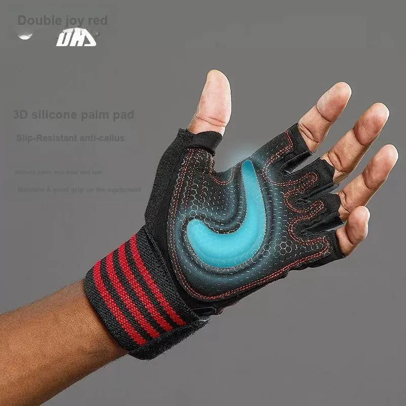 DHS Sports Thermal Red Blue Glove-4