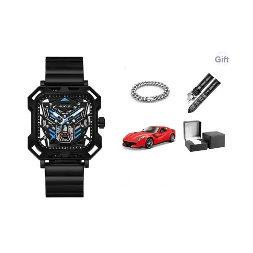 MUKUO Автоматический механический механизм Мужские часы 42mm*42mm*12mm Скелет