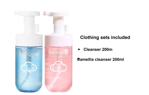 DOCTOR LI Мусс Пена Очищающие средства Увлажняющий Оживление Мужской 200 мл + 200 мл