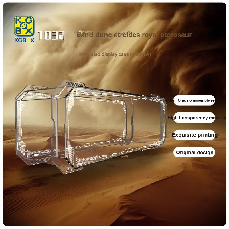 KGBOX Dune Royal Flapper Dust Cover Display Case Model Accessories-15