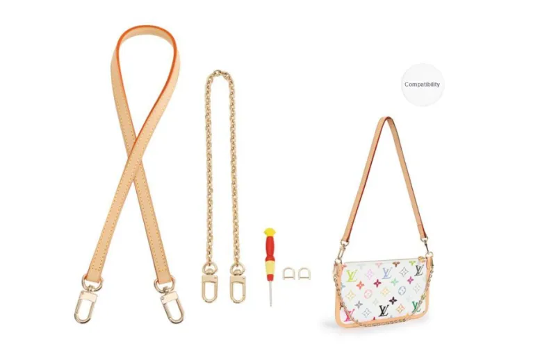 GUYI DuPont Paper Bag Accessories Women's White Tri Color-17